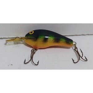 RAPALA FINLAND FAT RAP FR-5 VINTAGE BALSA WOOD CRANKBAIT FISHING LURE